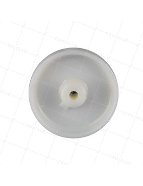 ROUE NYLON RENFORCE FORTE CHARGE DIAMÈTRE 250 MM CHARGE 250 KG AXE 12 MM LISSE - S2450 125R/40 LM45 L12