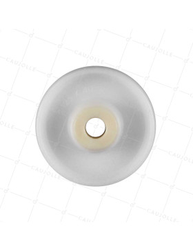 ROUE NYLON RENFORCE FORTE CHARGE DIAMÈTRE 125 MM CHARGE 200 KG AXE 20 MM LISSE - S2450 125/40 LM60 L20