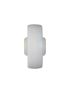 Wheel NYLON REINFORCED HEAVY LOAD DIAMETER 125 MM LOAD 200 KG AXLE 20 MM SMOOTH - S2450 125/40 LM60 L20