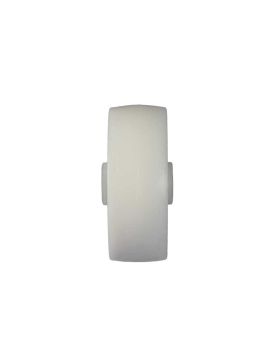 ROUE EN NYLON RENFORCÉ DIAMÈTRE 100 MM CHARGE 100 KG AXE 12 MM ET ROULEMENT A ROULEAUX- S2450 100/37 LM46 RR12