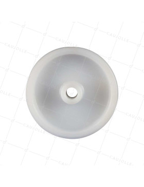 ROUE POLYPROPYLENE DIAMÈTRE 125 MM CHARGE 100 KG AXE 12 MM LISSE - S2450 125/36 LM45 L12