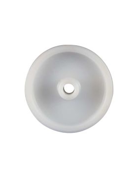 ROUE POLYPROPYLENE DIAMÈTRE 125 MM CHARGE 100 KG AXE 12 MM LISSE - S2450 125/36 LM45 L12