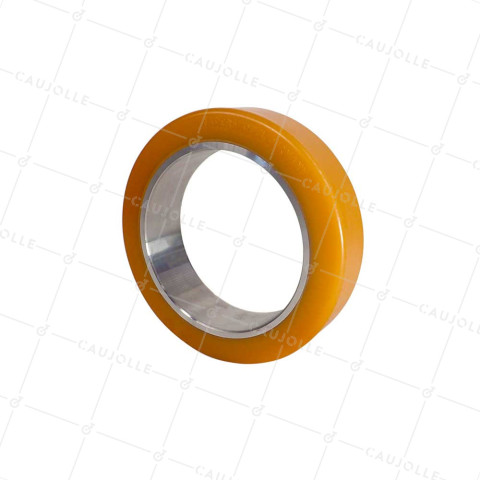 ANNEAU VULKOLLAN DIAMÈTRE 250 MM LARGEUR 80 MM CHARGE 1680 KG - 250/80-170 • Caujolle