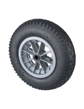 ROUE DE BROUETTE GONFLABLE ULTRA RENFORCÉE POUR MAÇONS DIAMÈTRE 400 MM CHARGE 250KG POUR AXE DE 20 MM - S1006P 4PRP