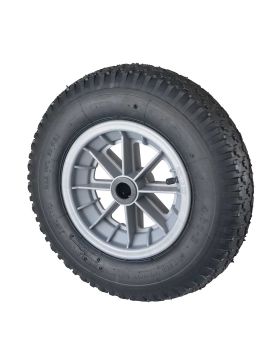 ROUE DE BROUETTE GONFLABLE ULTRA RENFORCÉE POUR MAÇONS DIAMÈTRE 400 MM CHARGE 250KG POUR AXE DE 25 MM - S1006P 4PRP