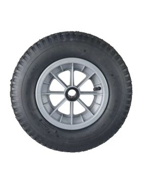 ROUE DE BROUETTE GONFLABLE ULTRA RENFORCÉE POUR MAÇONS DIAMÈTRE 400 MM CHARGE 250KG POUR AXE DE 25 MM - S1006P 4PRP