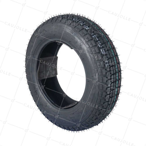 PNEU RENFORCÉ 4 PLIS DIAMÈTRE 360 MM (3.50-8) - PN 3.50-8 4PR VITESSE • Caujolle