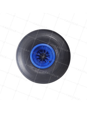 Low pressure beach wheel GIANT DIAMETER 545 LOAD 380 KG AXLE 25 MM Bearing IN NYLON ROLLER - Wheel BALLON 21 INCHES RR