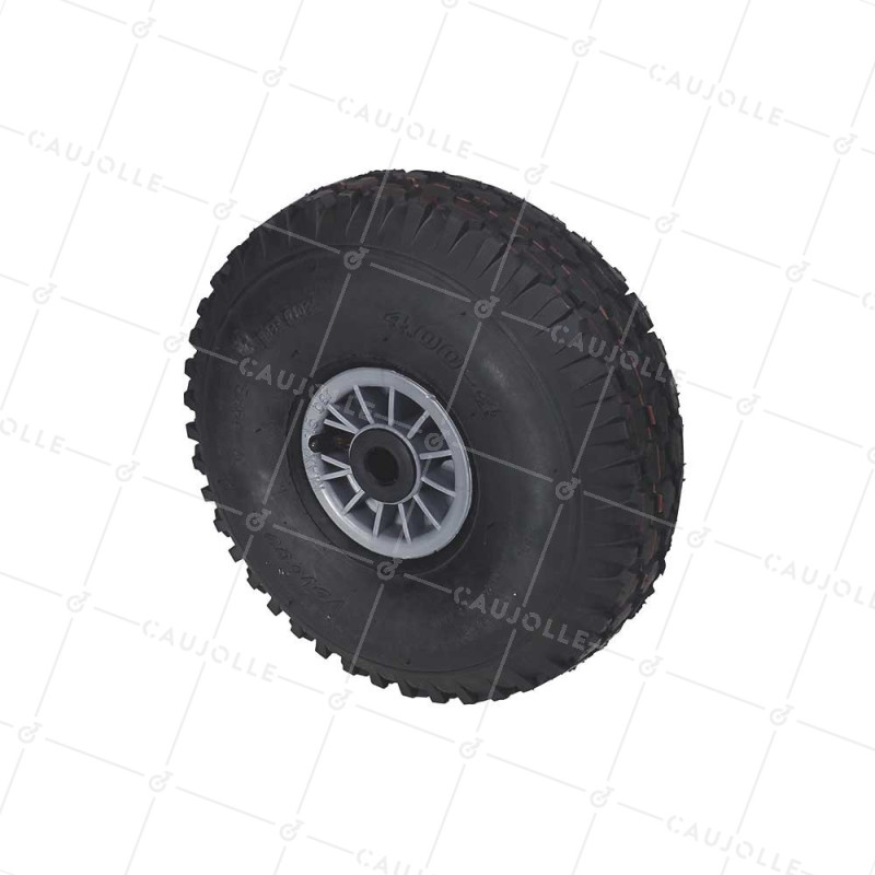ROUE DE DIABLE GONFLÉE DIAMÈTRE 300 MM CHARGE 150KG ROULEMENT A BILLES 15MM - S2700P 300 L20 PREMIUM (3.00-4)