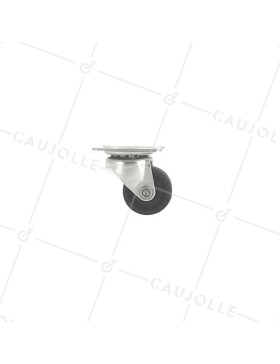 ROULETTE PIVOTANTE EN POLYPROPYLENE ECO DIAMETRE 25MM CHARGE 10KG - S11PP 25