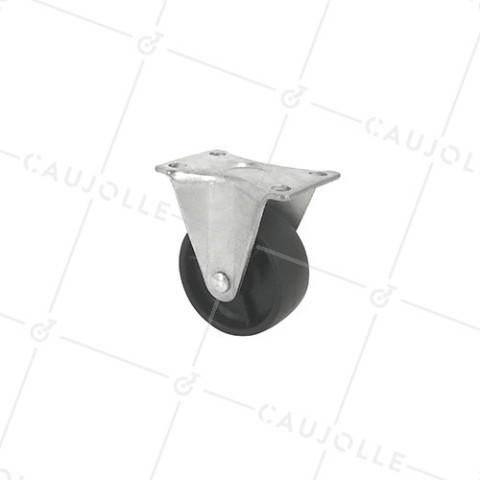 ROULETTE PIVOTANTE EN POLYPROPYLENE DIAMETRE 50MM CHARGE 38KG - S17PP 50 • Caujolle