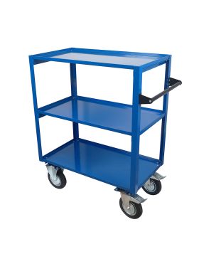 CHARIOT DE MANUTENTION A ROULETTES DIMENSION 900X600 MM 