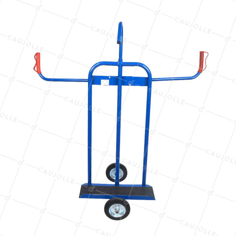PANEL CARRIER CART FOR PLASTERERS AND CARPENTERS LOAD 300KG - SHEET CARRIER CART 600X200 • Caujolle